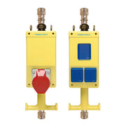 Walther Werke - CEE-Steckdosen-Kombination (IEC 60309) Hängesteckdosenkombination 6H00104LA 16A, 3xSchutzk