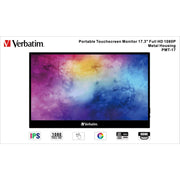 Verbatim - Fernseher FHD Monitor portable 49593 17.3Z (43.94cm)