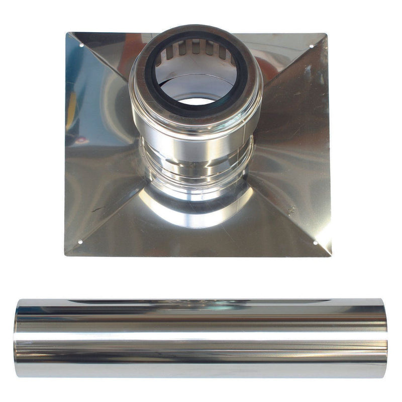 Vaillant - Absperrklappe runder Luftkanal Schachtabdeckung 0020106398 110mm Edelstahl