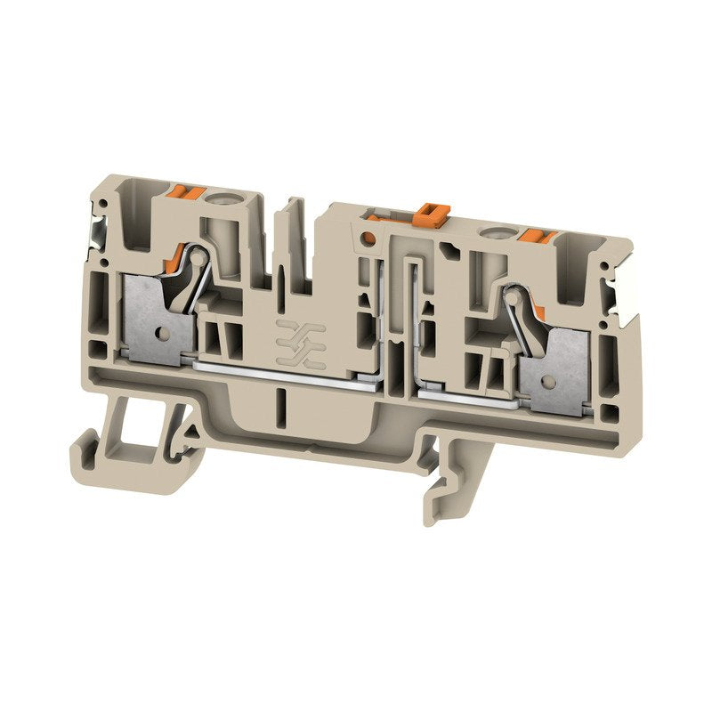 Weidmüller - Trenn- und Messtrenn-Reihenklemme Klemme ADT 4 2C DL PUSH IN, 4 mm² − 50 Stück