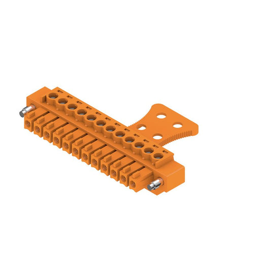 Weidmüller - Kabelsteckverbinder für Leiterplattensteckverbinder Verbinder 3.81mm BCZ 3.81/#1236630000 − 50 Stück