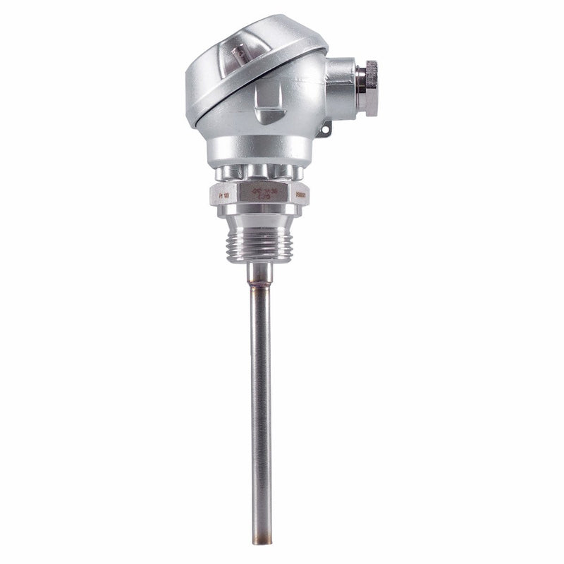 Jumo - Temperatursonde Widerstandsthermometer 90/00055693 Anschlusskopf Form J