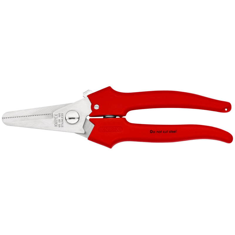 Knipex - Schere Kombischere 95 05 190 poliert, 190mm