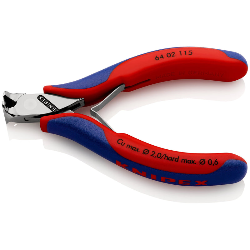 Knipex - Vornschneider Elektronik-Vornschneider 64 02 115 spiegelpoliert,115mm