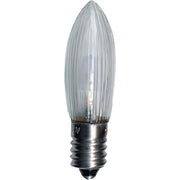 Scharnberger+Hasenbein - Allgebrauchsglühlampe Kerzenform Riffelkerze 13x45mm 57079 (VE3) E10 12V 2,4W