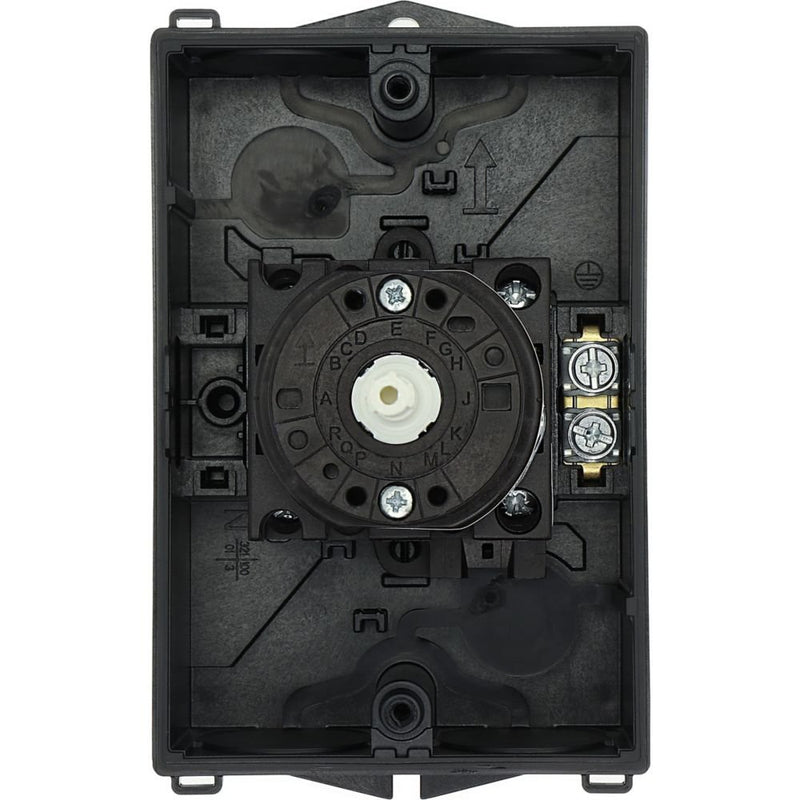 Eaton - Lasttrennschalter Hauptschalter 3polig 20A T0-2-113/I1/SVB-SW Aufbau 1Ö Halt-F