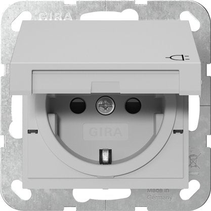 Gira - Steckdose SCHUKO-Steckdose 4754015 gr matt
