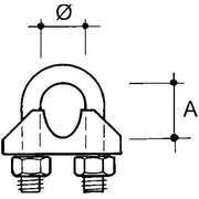 Niedax - Zubehör/Ersatzteile für Abspannseil EKLIPS-Band/Seilbf. CWG-23 − 25 Stück