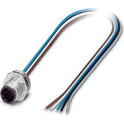 Phoenix Contact - Rundsteckverbinder, feldkonfektionierbar (Industriesteckverbinder) Einbausteckverbinder SACC-E-MSB- #1520013 Sensor-/Aktor-Wandd.