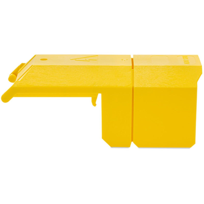 WAGO - Zubehör/Ersatzteile für Klemmen Abdeckprofil f.Bolzenklem. 884-1286 120mm²,gelb − 10 Stück