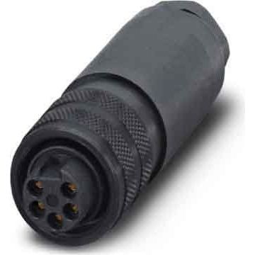 Phoenix Contact - Rundsteckverbinder, feldkonfektionierbar (Industriesteckverbinder) Sensor-/Aktor-Stecker SACC-MINFS-5CON-PG13