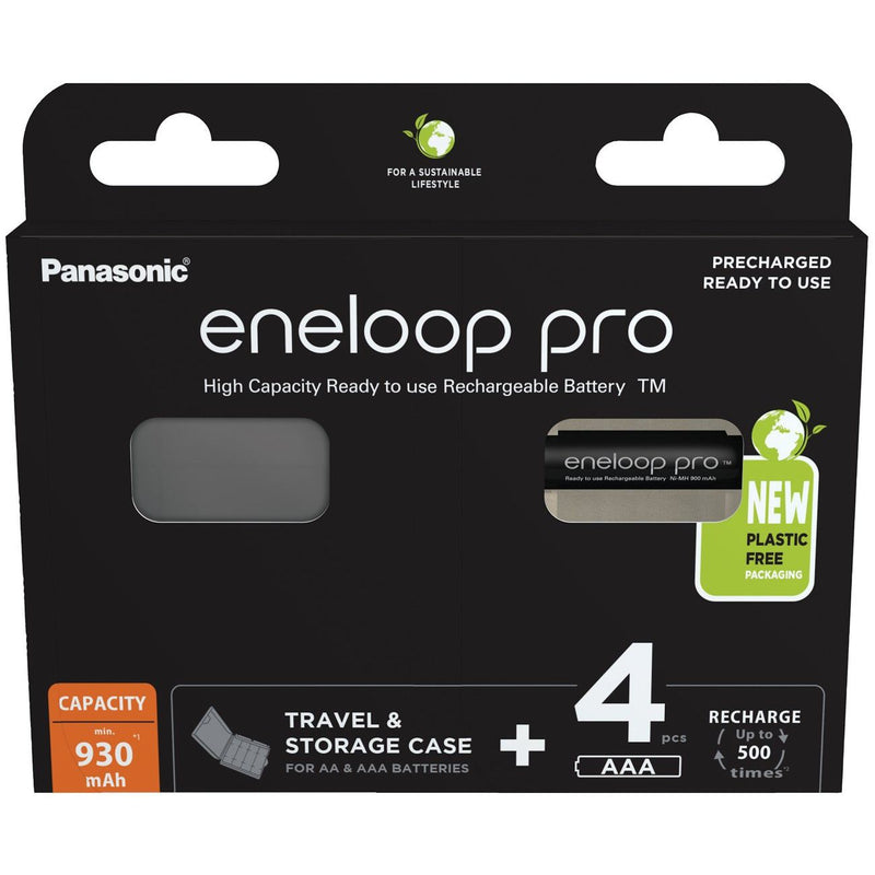 Hückmann - Akku Micro AAA eneloop pro BK-4HCDEC4BE(VE4) 930mAh