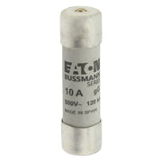 Eaton - Zylindrische Sicherung Sicherungseinsatz Nieders. CYL GG 14,#C14G10S 10A AC 500V 120kA − 10 Stück