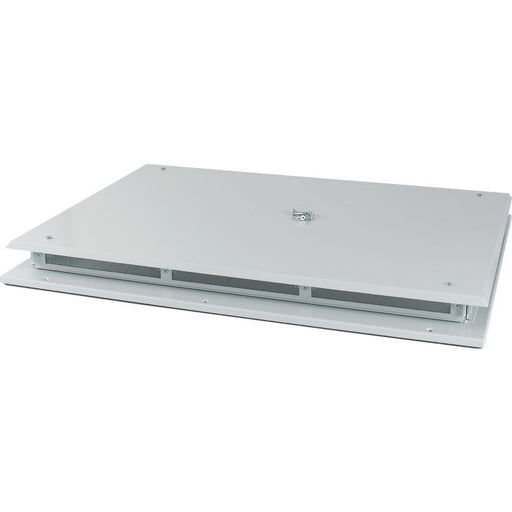 Eaton - Dach-/Bodenelement (Gehäuse/Schaltschrank) Deckplatte belüftet XTSZPTAV4-W1200 B=1200mm IP42 grau