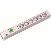 Bachmann - Power distribution unit (PDU) 19Zoll Steckdosenleiste 6f 333.005 1,5HE,1xSchalter ÜSS