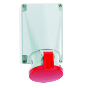 Bals Elektrotech - CEE-Steckdose (IEC 60309) Wandsteckdose QuickConnect 110383 TE 63A5p400V6h IP44