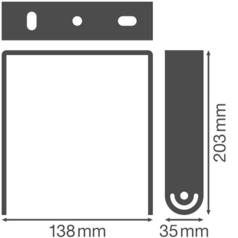 Ledvance - Mechanisches Zubehör/Ersatzteile für Leuchten Befestigungsbügel HBBRACKET138