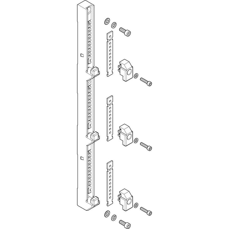 ABN - Sammelschienenträger Sammelschienen-Träger FST903N 3pol.185mm EBM 150mm