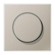 Jung - Abdeckung/Bedienelement für Installationsschalterprogramme Abdeckung für Drehdimmer ES 1740 Serie LS, Edelstahl − 1 Stück