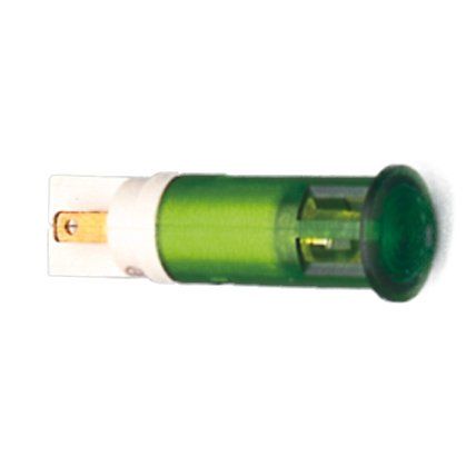 Scharnberger+Hasenbein - Leuchtmelder, Komplettgerät LED-Signalleuchte rund 33331 10mm 230VAC blau