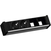 Bachmann - Mehrfachsteckdose Steckdoseneinheit 936.007 VENID, 4-fach