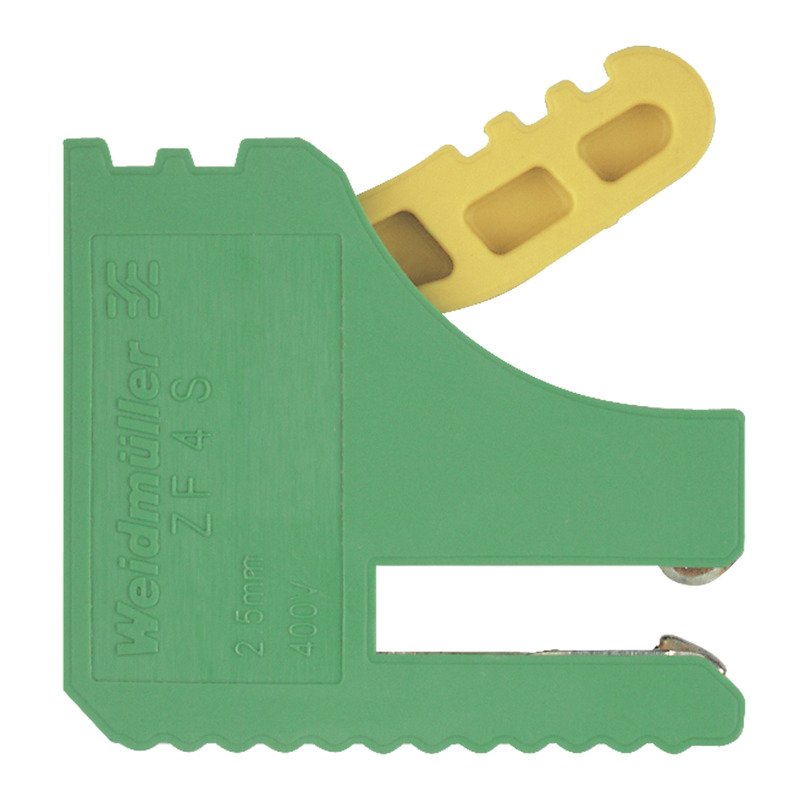 Weidmüller - Sammelschienenklemme Zugbügel ZF 4 S GN − 50 Stück