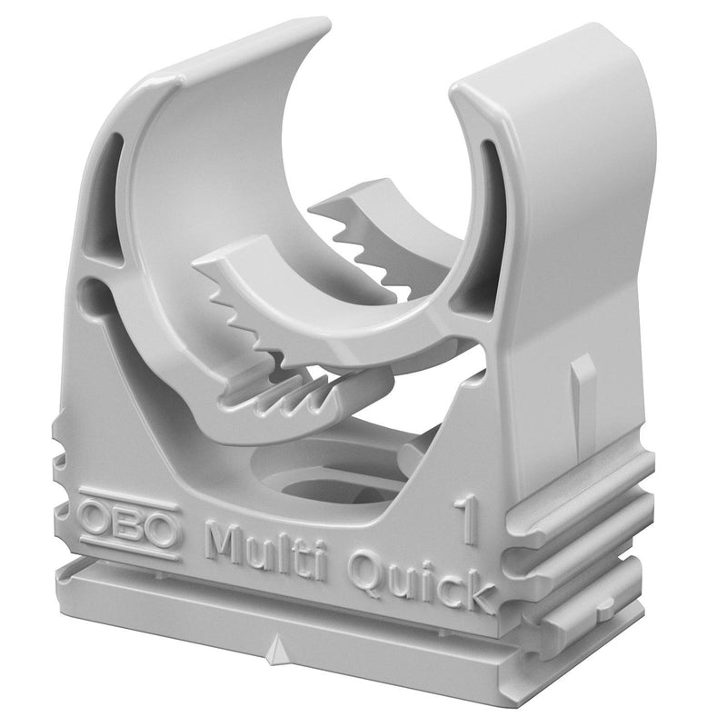 OBO Bettermann - Rohrschelle Quick-Schelle M-Quick 15-19LGR lgr,15-19mm − 100 Stück