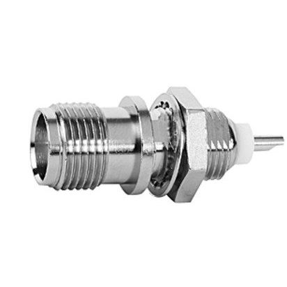Telegärtner - Koax-Steckverbinder TNC-Einbaubuchse löt 50Ohm 100023801 − 5 Stück
