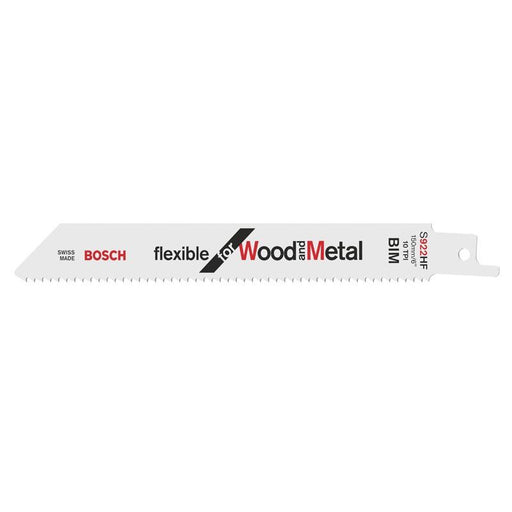 Bosch - Säbelsägeblatt Flexible for Wood and 2608656016 Metal, 5er-Pack