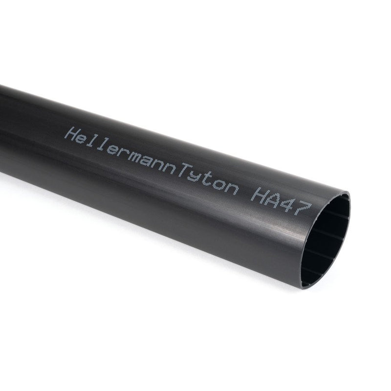 HellermannTyton - Schrumpfschlauch Warmschrumpfschlauch HA47-45/12-1000-BK − 10 Stück