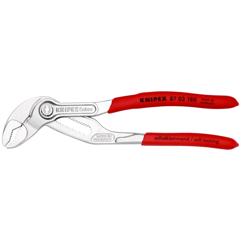 Knipex - Wasserpumpenzange Cobra-Wasserp.-Zange 87 03 180 180mm