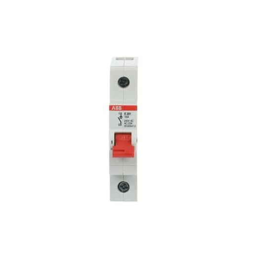 ABB Stotz S&J - Schalter für Reiheneinbau Trennschalter E201/16R 1-polig, 16A