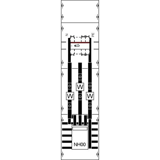 Striebel&John - Zählerfeld Wandlerfeld KA4064 kpl. BH3