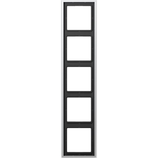Jung - Abdeckrahmen Rahmen 5-fach alu AL 2985 waage/senkrecht