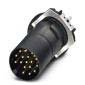 Phoenix Contact - Rundsteckverbinder, feldkonfektionierbar (Industriesteckverbinder) Einbausteckverbinder SACC-CI-M12M#1457607 − 100 Stück