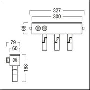 Zumtobel Group - Downlight/Strahler/Flutlicht LED - Fassadenstrahler SUSY S 3P  #42187705 830