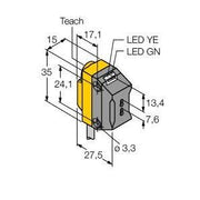 Turck - Lichtleitersensor/Lichtleiterverstärker Opto Sensor QS18EN6FP Lichtleiter