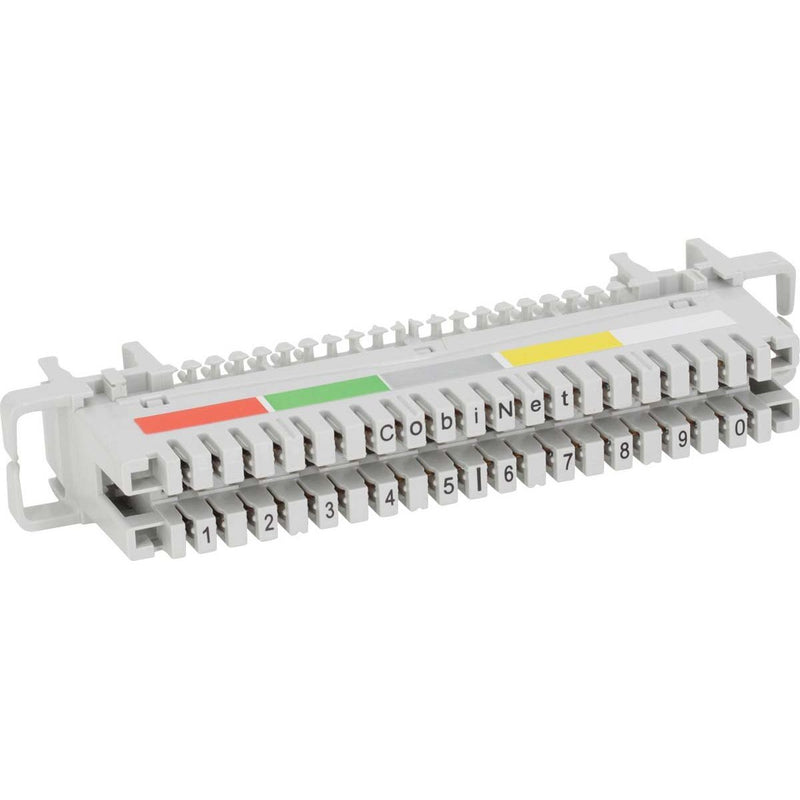 CobiNet - Fernmeldeleiste LSA-Anschlussleiste 112623 2/10 zu 10 DA