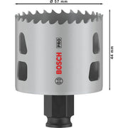 Bosch - Lochsäge PRO Multi Material PC Plus 2608594392 Lochsäge, 57 mm