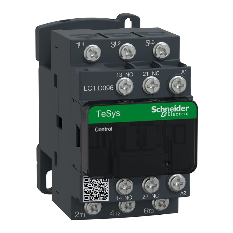 Schneider Electric - Leistungsschütz zum Schalten von Wechselstrom Leistungsschütz LC1D096B7 3-polig, 1S, 1Ö