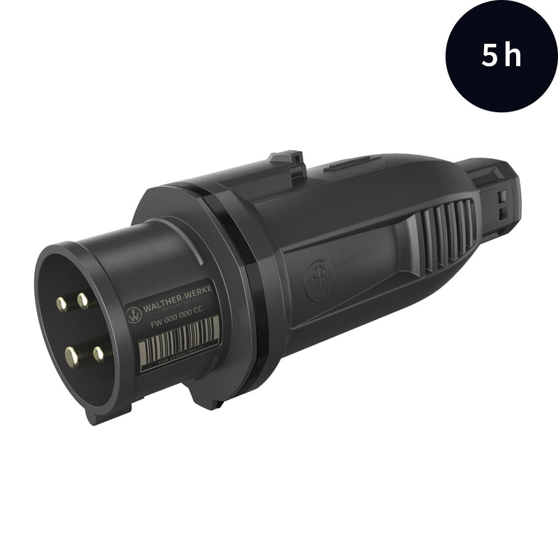 Walther Werke - CEE-Stecker (IEC 60309) CEE NEO Stecker FW210405CC One-Touch 16A 4P 5h − 10 Stück
