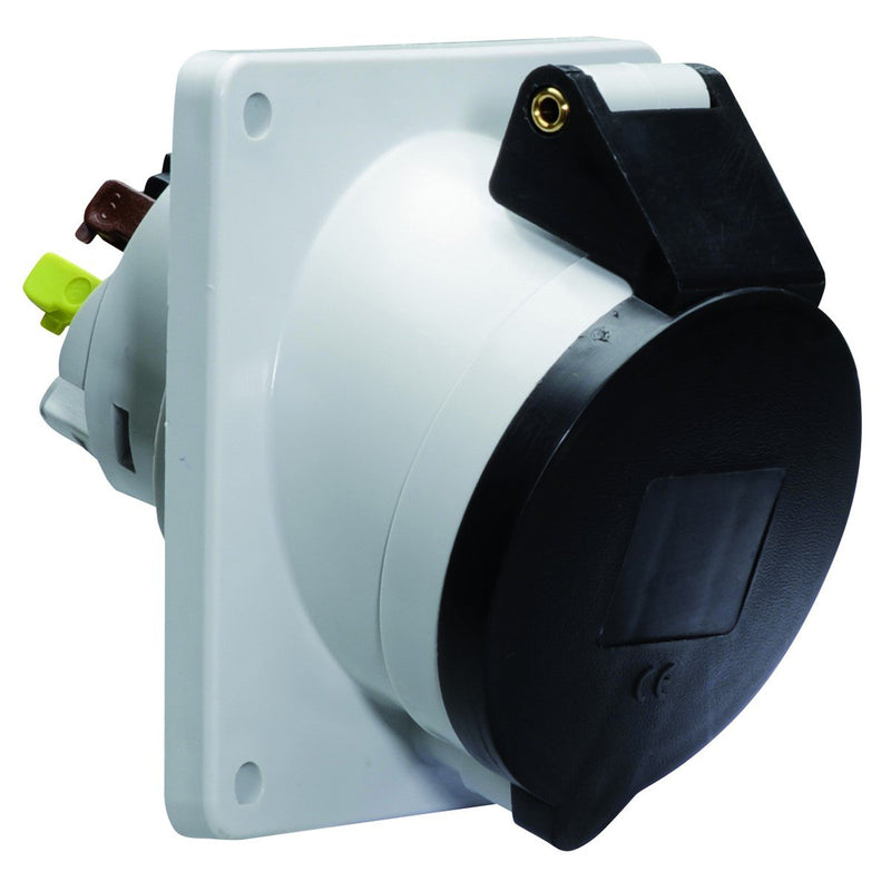 Bals Elektrotech - CEE-Anbausteckdose (IEC 60309) Anbausteckdose geneigt 32A 12796 4p 500V 7h IP44