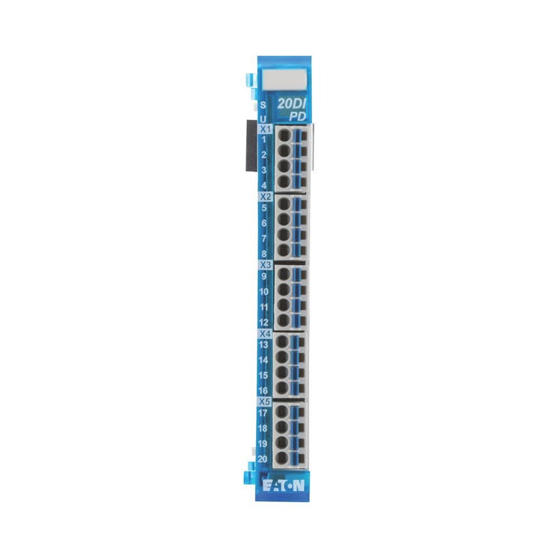Eaton - Feldbus, Dez. Peripherie Digitales Ein-/Ausgangs-Modul Eingabemodul digital XN-322-20DI-PD 20 Eing.24VDC 0,5ms