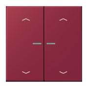 Jung - Bedienelement intelligent Taster mit Pfeilsymbolen BT LC 17102 P 255 le rubis