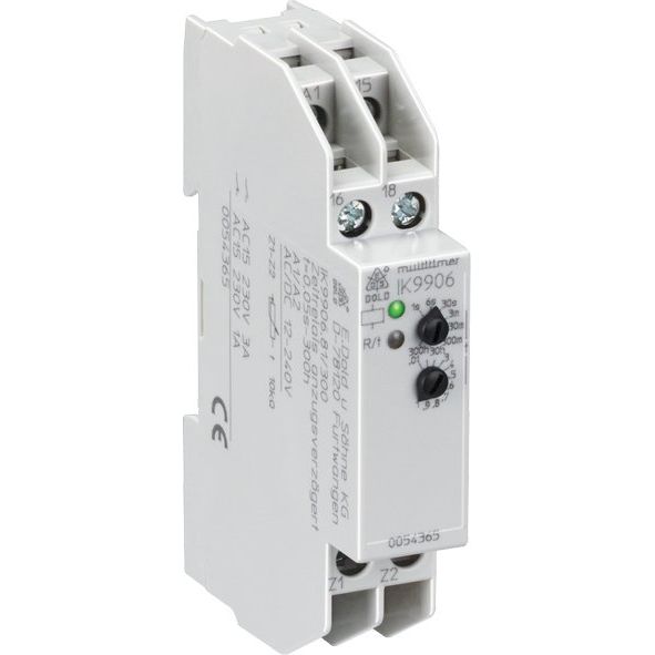 Dold&Söhne - Zeitrelais Mehrbereichsrelais IK9906.81AC #0054364 DC12-240V 0,05S-300H