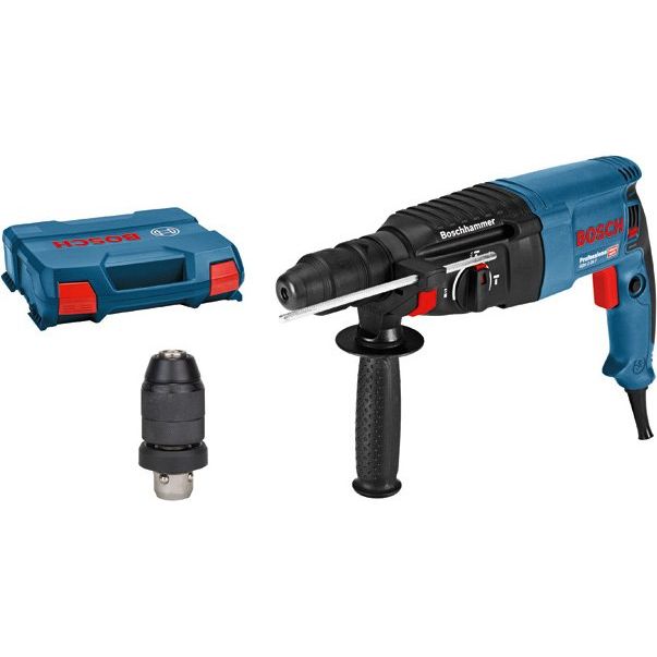 Bosch - Bohr- und Meißelhammer (elektrisch) Bohrhammer mit SDS plus, 06112A4000 Handwerkerkoffer