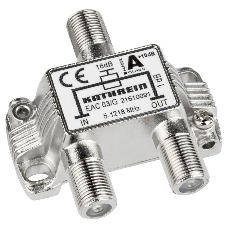 Kathrein - Abzweiger und Verteiler F-Abzweiger 1f. EAC 03/G 5-1218 MHz 16dB
