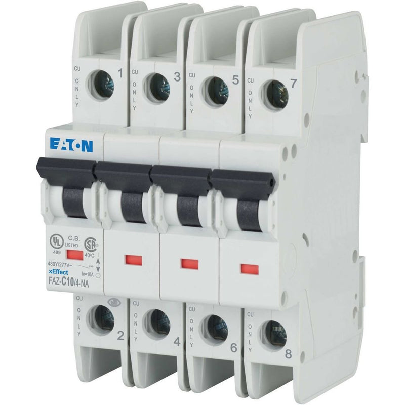 Eaton - Leitungsschutzschalter FAZ-C10/4-NA 10A Charakt.: C, NA