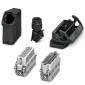 Phoenix Contact - Rechtecksteckverbinder, Set (Industriesteckverbinder) Steckverbinder-Set HC-EVO-A16UT#1411358 BWS-HH-M25-PLRBK