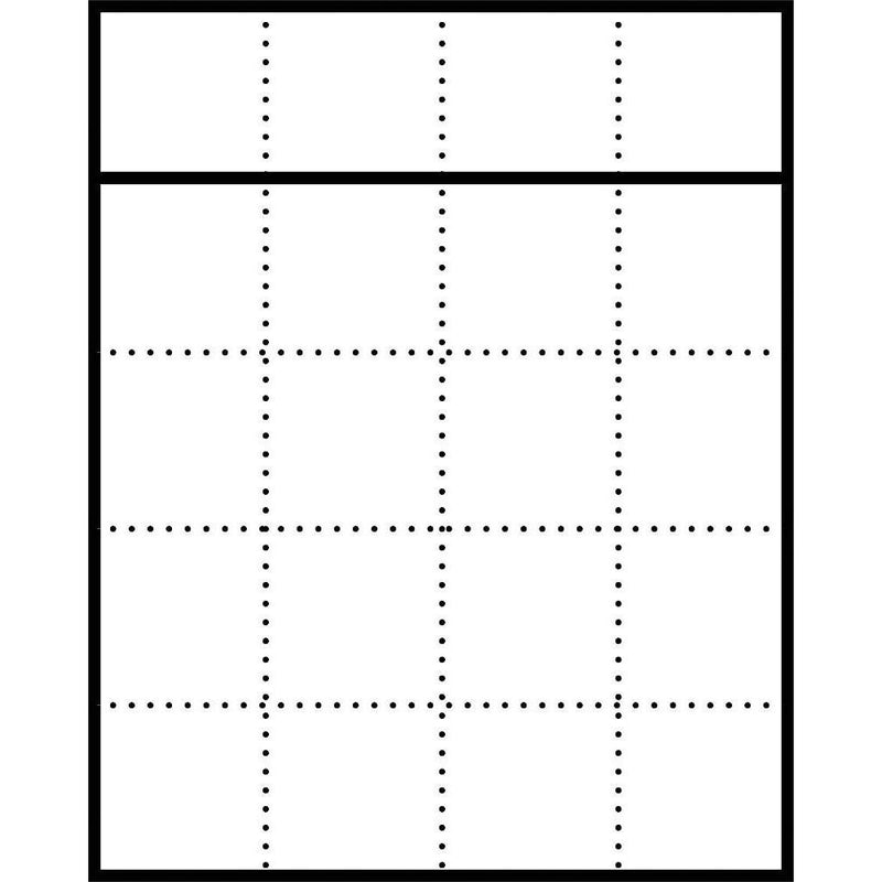 Siedle&Söhne - Montageelement für Türstation Briefkasten-Gehäuse AP BGA 611-4/5-0 W ws